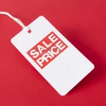 discount tag letters